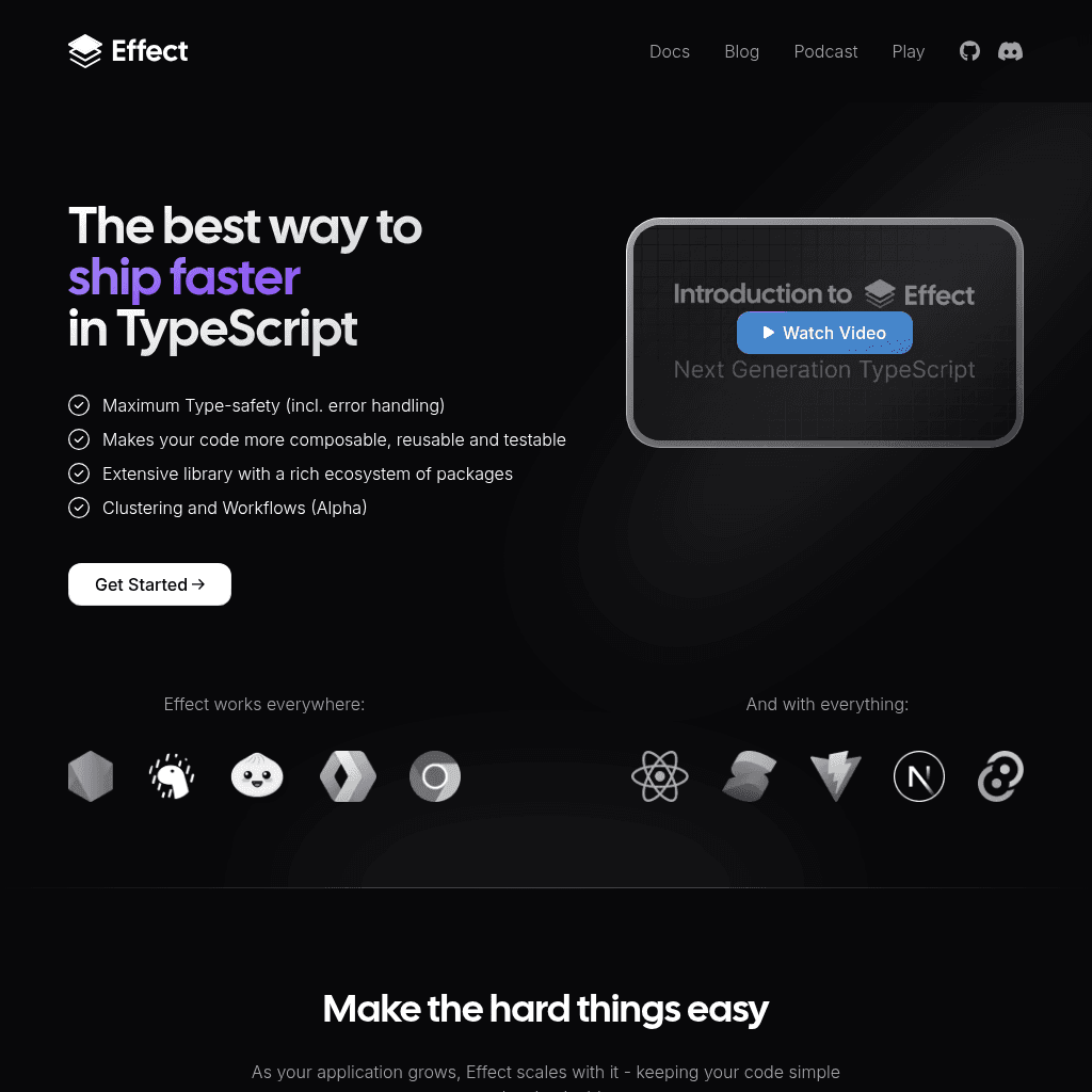 Effect – The best way to build robust apps in TypeScript